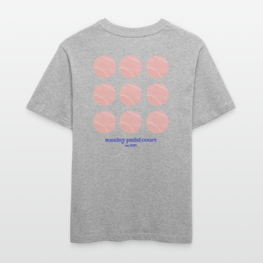 Rose Ball T-Shirt - heather grey